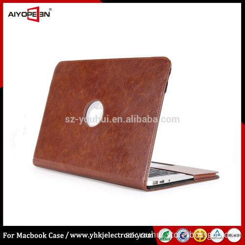 New Fashion Design for 13 inch macbook air leather cover